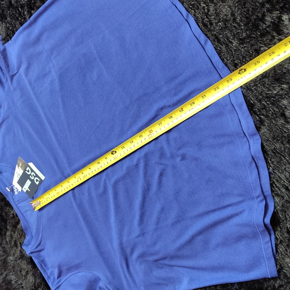 DSG Women's Blue Top ATHLETIC SPORTSWEAR ACTIVEWEAR - Picture 6 of 11